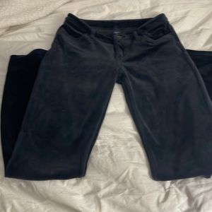 GAP Kids Black Velour Pants